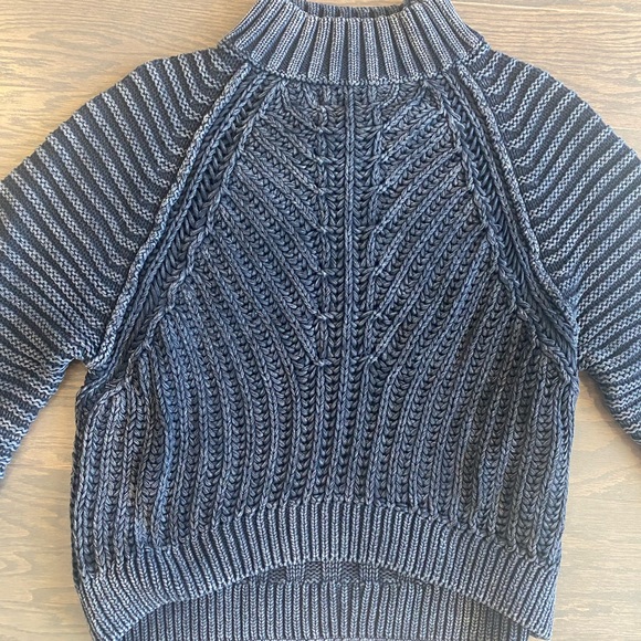 FREE PEOPLE Sweetheart Mock Neck Sweater size M - Picture 2 of 12